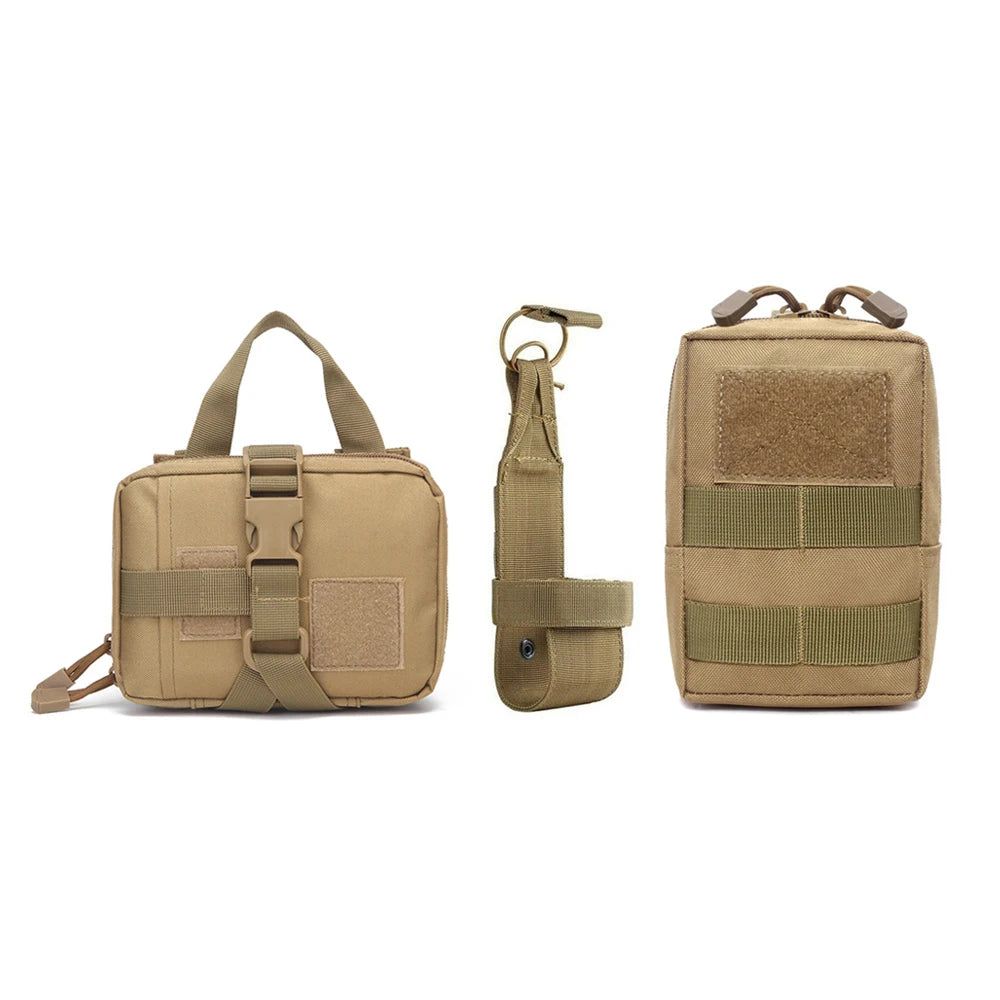 PETRAVEL Dog Tactical Molle Pouches Set For Harness Training