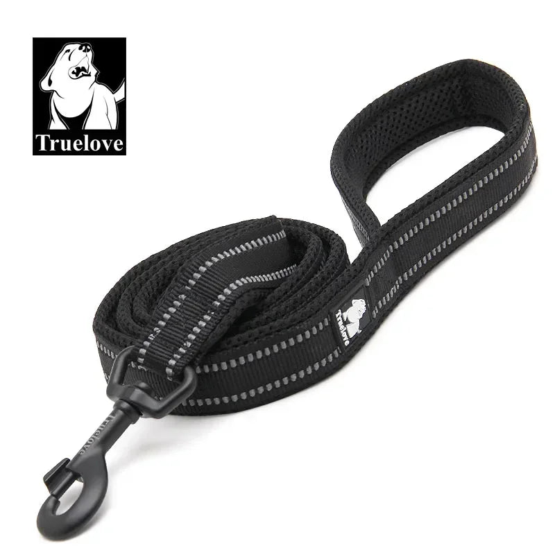 TRUELOVE Soft Pet Leash Reflective Nylon Mesh Padded For Pets