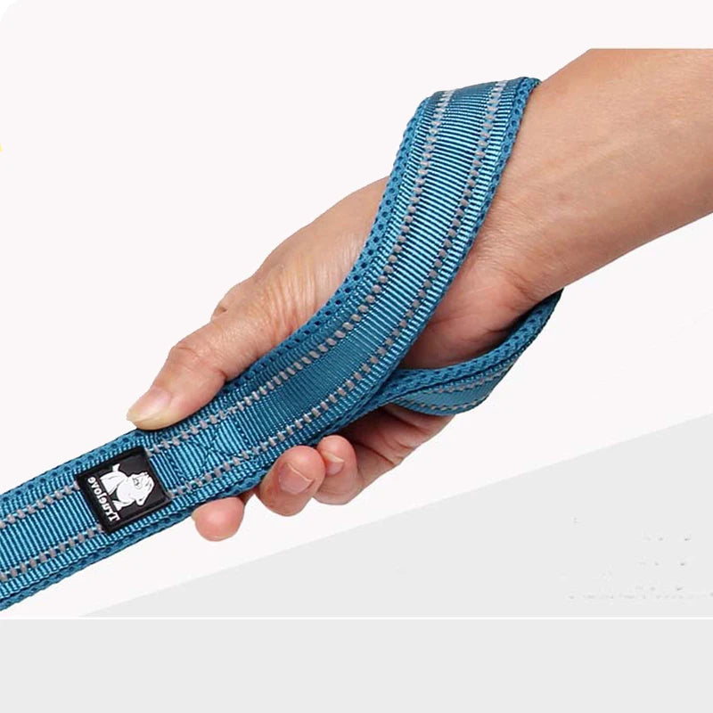 Winhyepet Padded Handle Dog Leash Durable 200cm Training Reflective