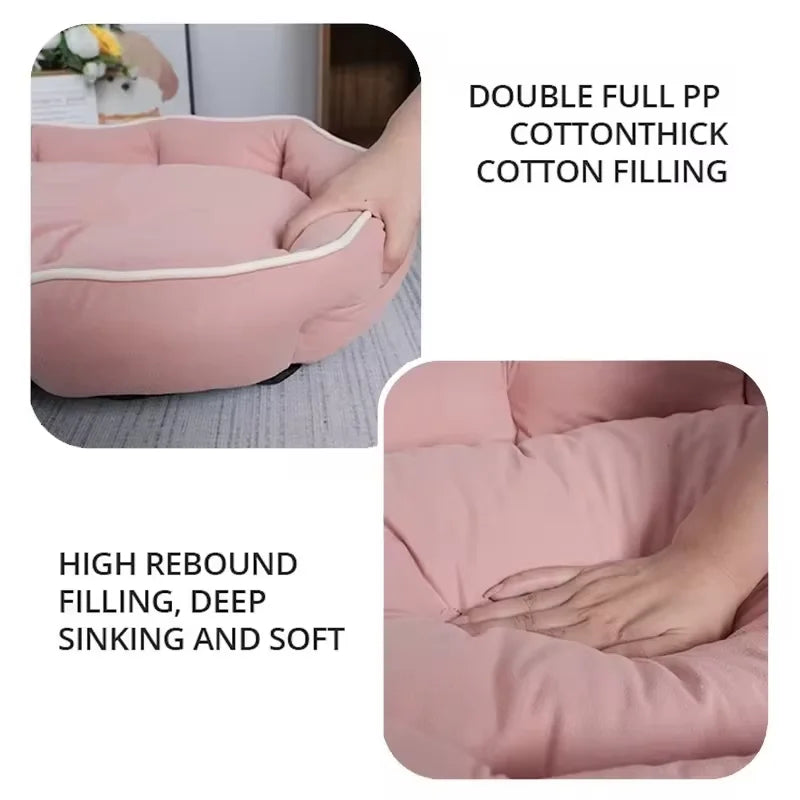 Pet Sofa Bed For Dogs And Cats, Winter Warm Cushion