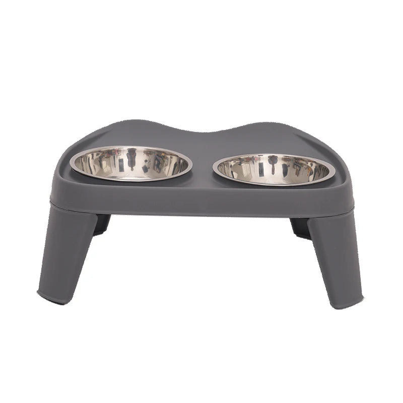 Hoopet Stainless Steel Golden Retriever Neck Protection Dog Bowl
