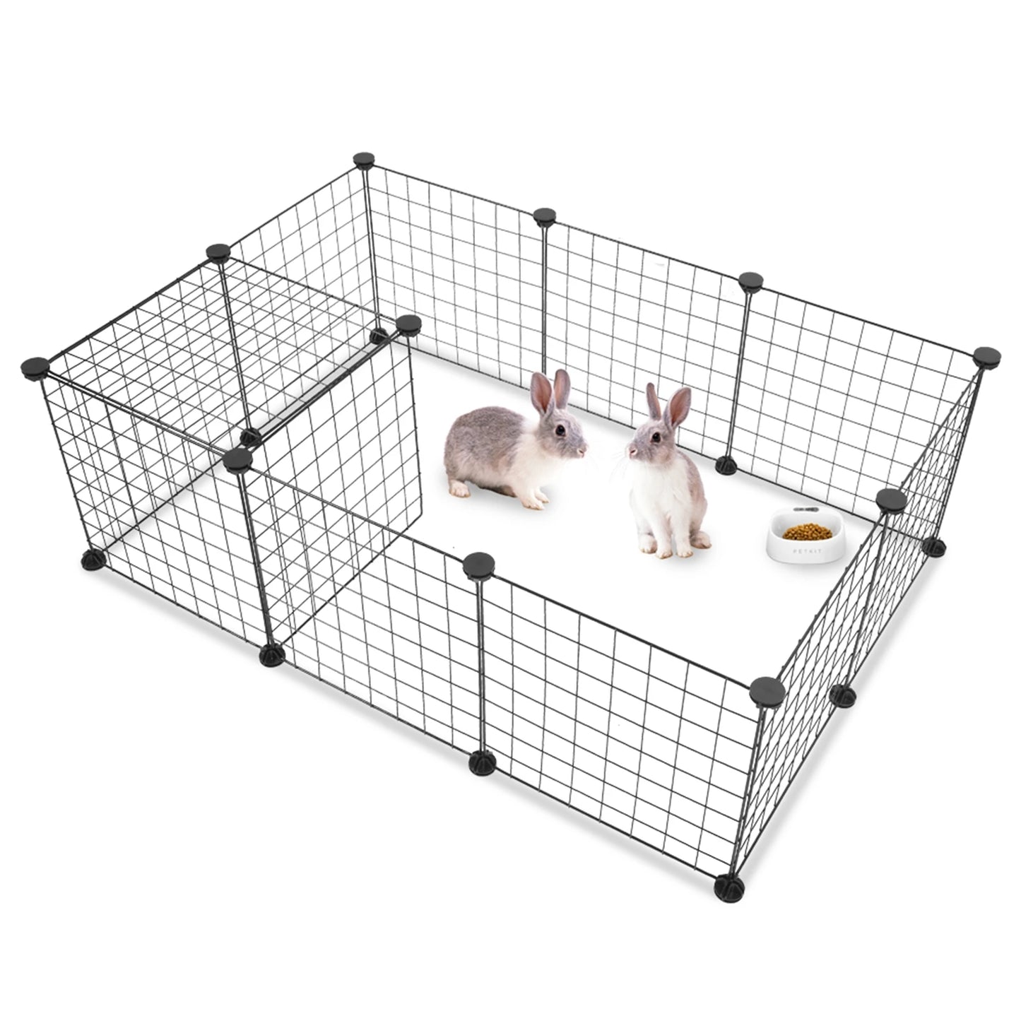 Portable Metal Pet Playpen For Small Animals Wire Fence Tent