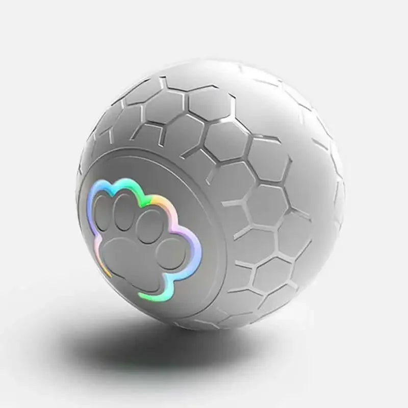 Interactive Electronic Dog Toy Ball With Automatic Bouncing LED Lights