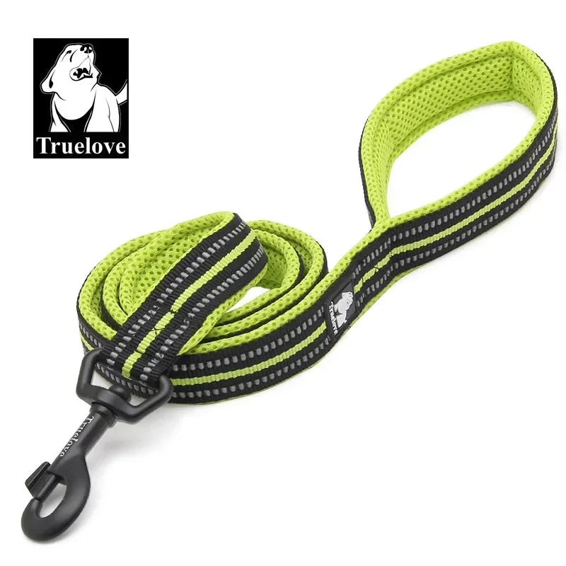 TRUELOVE Soft Pet Leash Reflective Nylon Mesh Padded For Pets