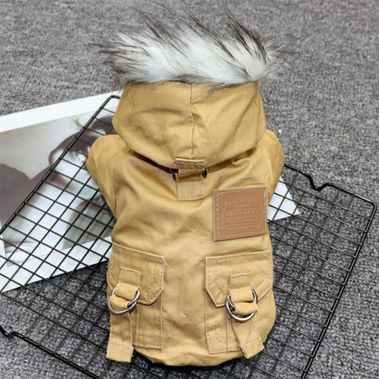 Dog Winter Coat for Small to Medium Dogs Warm Hoodie