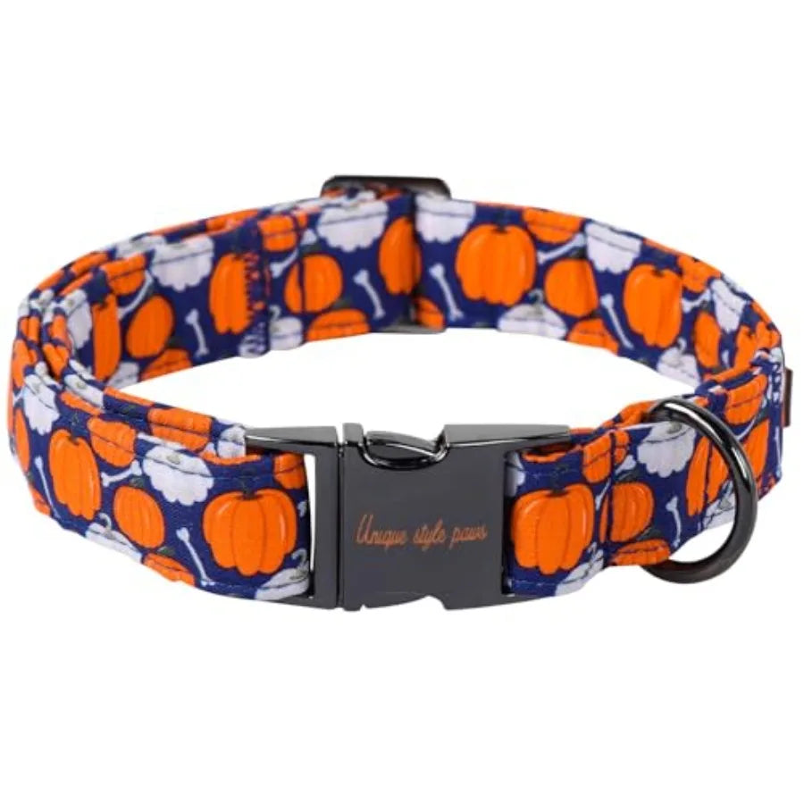 Dog Collar With Pendant Coconut Tree Design Plastic Buckle
