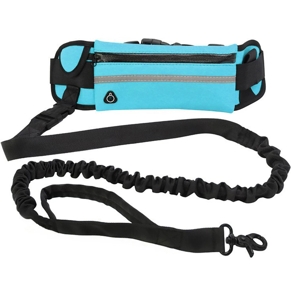 Reflective Hands Free Dog Leash With Waist Bag