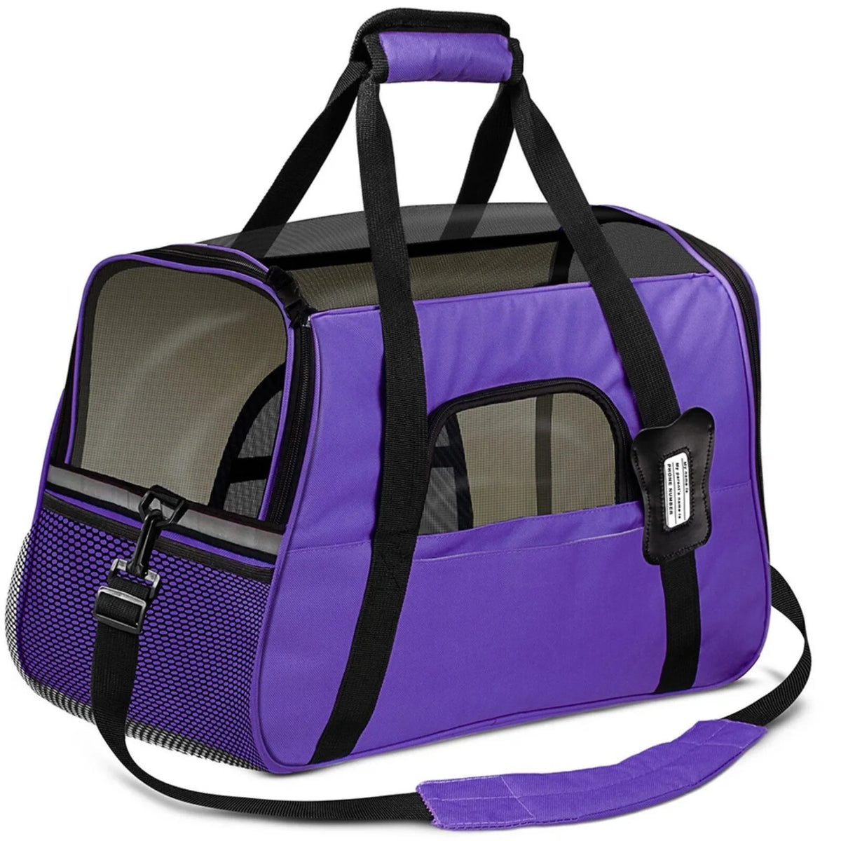 Soft Sided Airline Approved Pet Carrier Travel Comfort Bag