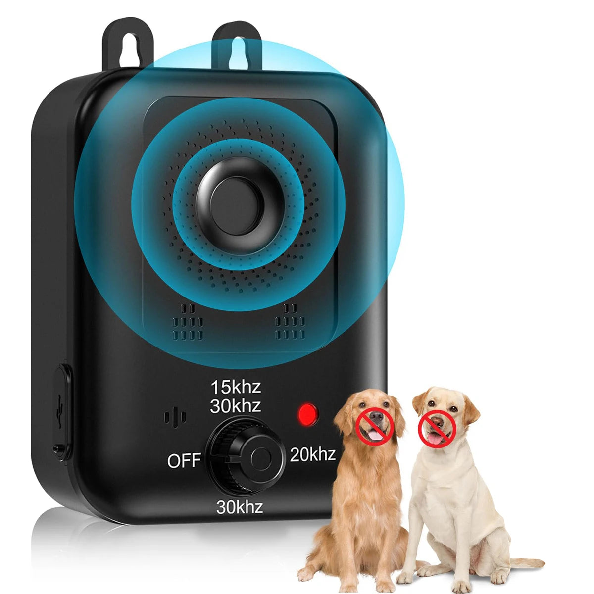 Rechargeable Ultrasonic Bark Deterrent For Dogs Indoor Outdoor