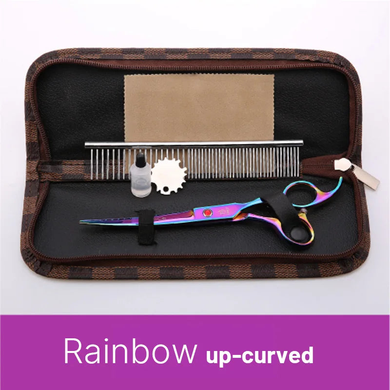 Fenice Stainless Steel Dog Grooming Scissors Professional Pet Shears