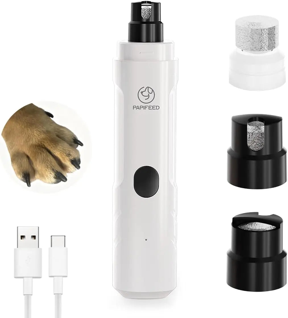 Ultra Quiet Nail Grinder with LED Light for Small Pets