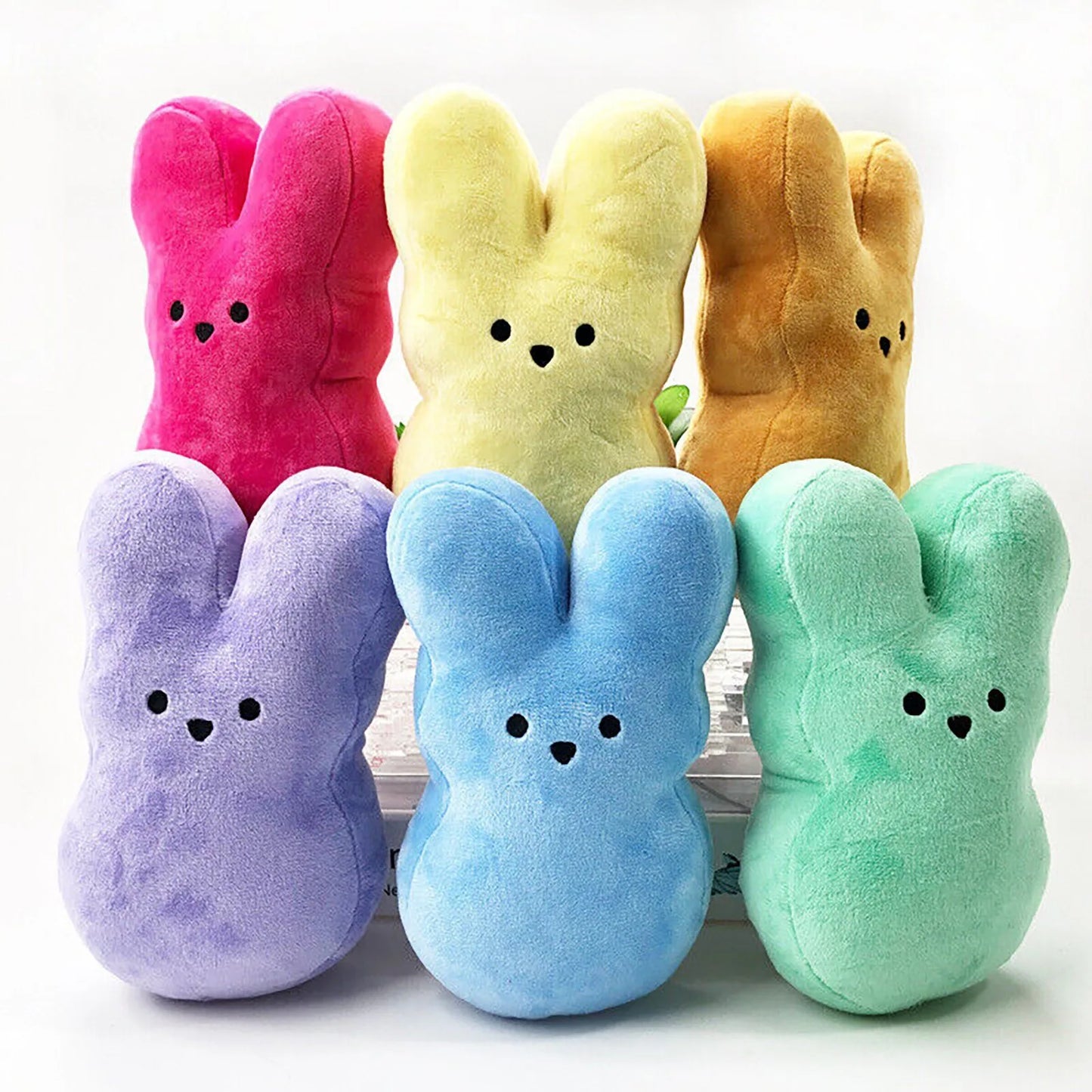 Cross Border Plush Rabbit Toys Set For Pets Polyester Material