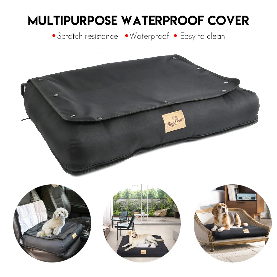 BINGOPAW Car Seat Bed For Dog Waterproof Pet Cushion Mat
