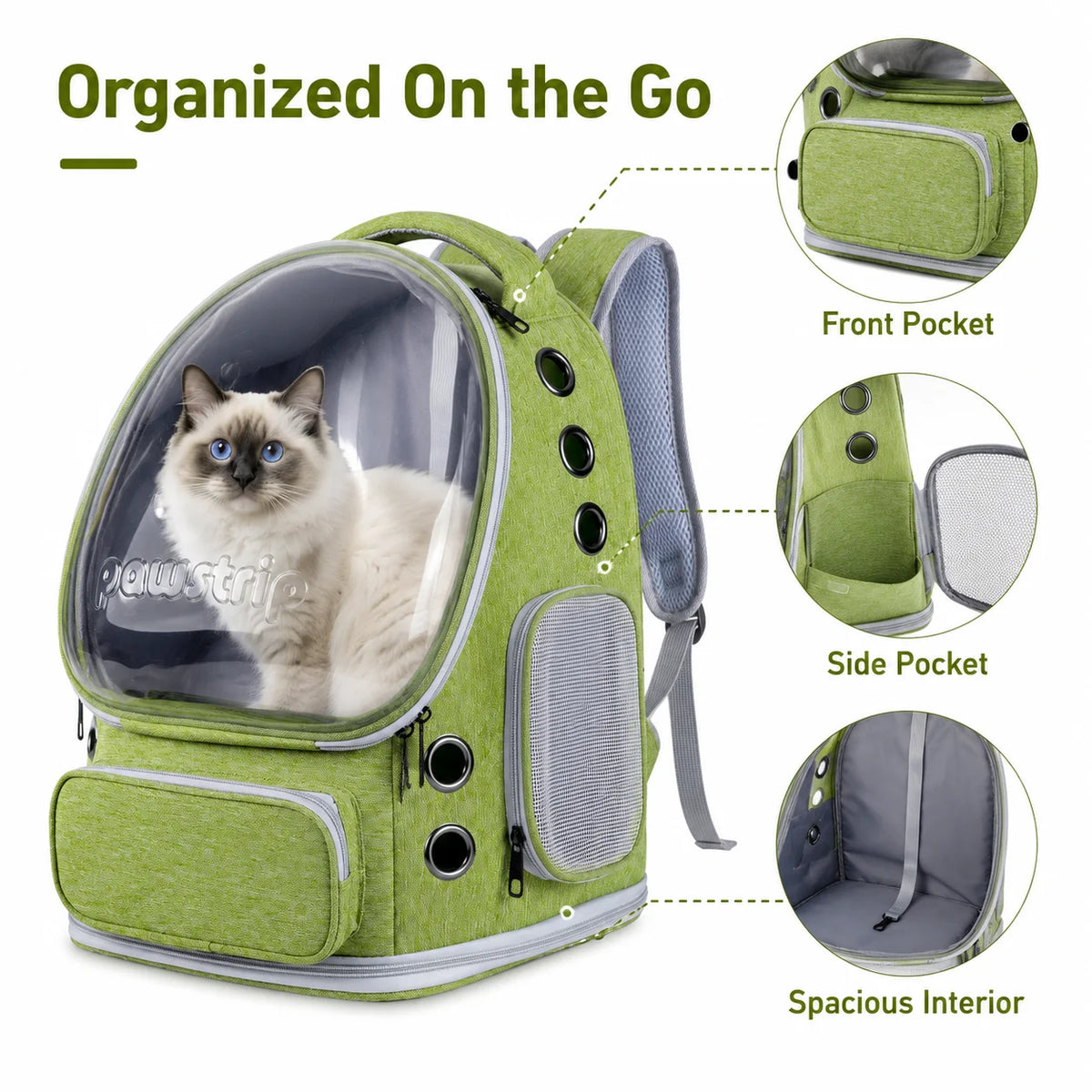 Transparent Bubble Window Cat And Dog Backpack Pet Carrier