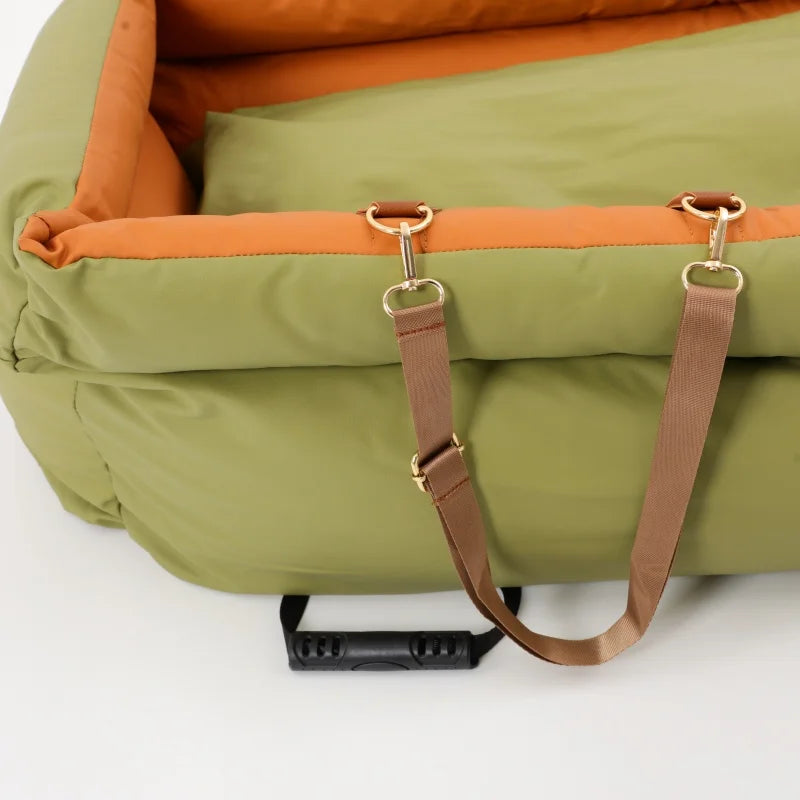 Foldable Travel Pet Car Seat Bed For Cats And Dogs Dual Use Anti Slip Comfort