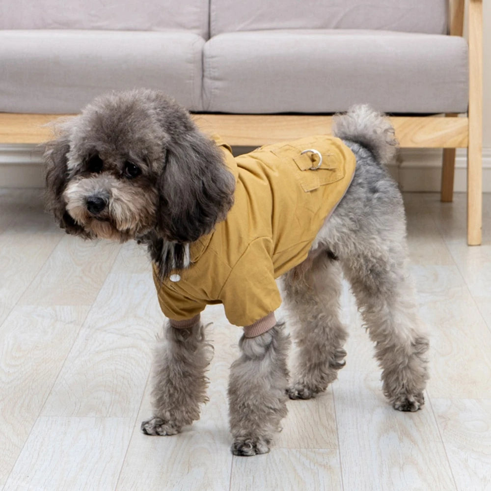 Dog Winter Coat for Small to Medium Dogs Warm Hoodie