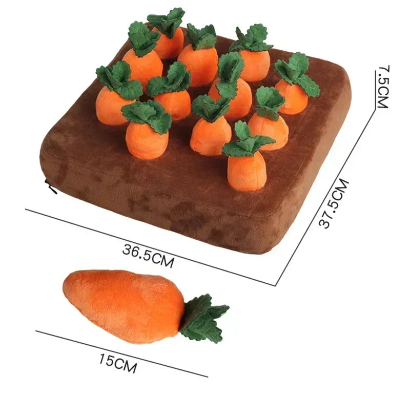 Innovative Snuffle Mat Dog Toy Interactive Plush Treat Puzzle