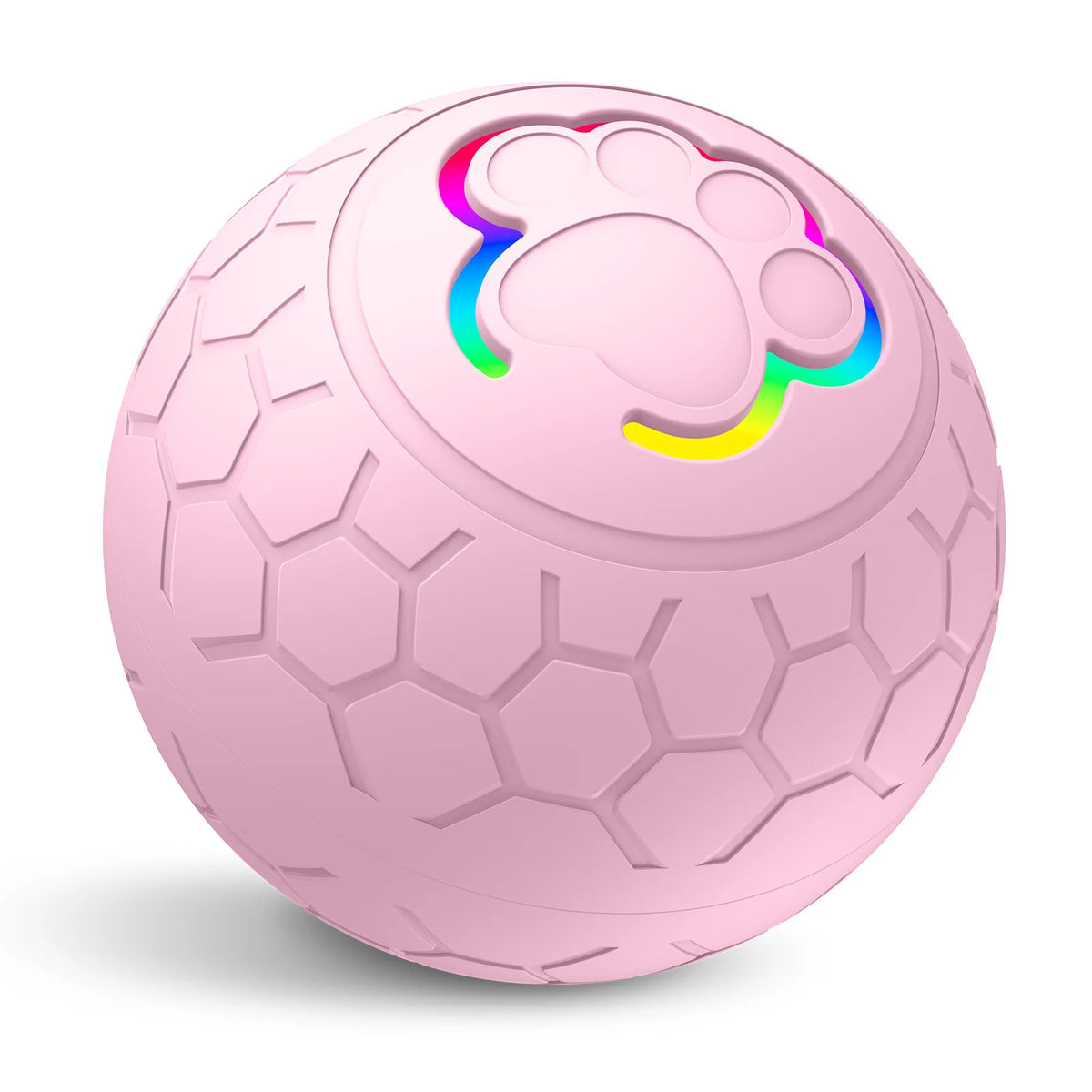 Interactive Electronic Dog Toy Ball With Automatic Bouncing LED Lights