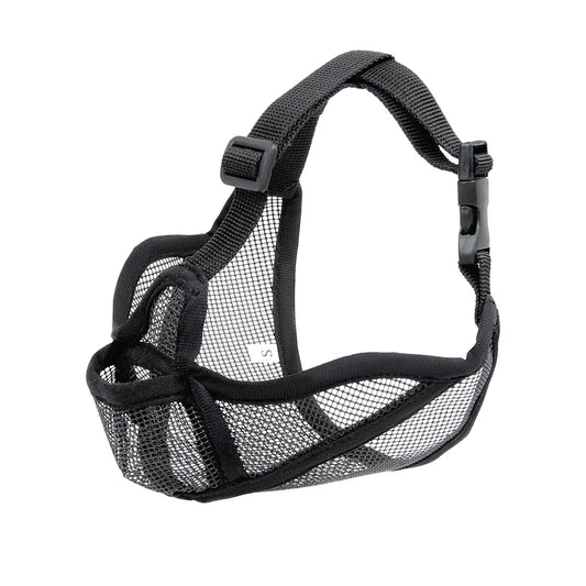 Breathable Dog Muzzle For Short Snouted Breeds Prevent Barking