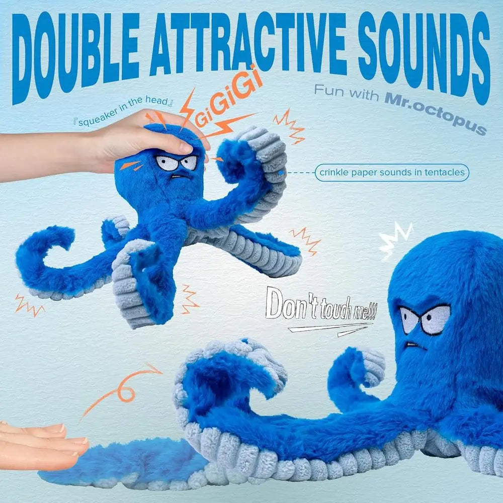 Durable Dog Toy With Squeaker And Interactive Tug Of War
