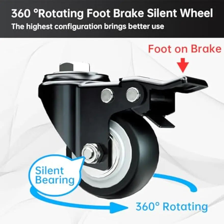 Heavy-Duty Folding Dog Crate With Wheels For Large Dogs