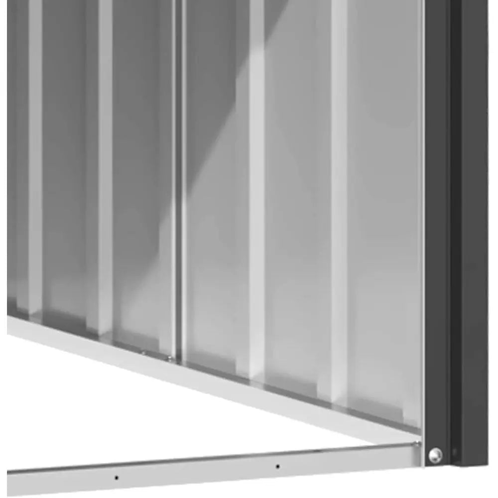 Durable Galvanized Steel Outdoor Dog House With Weatherproof Roof