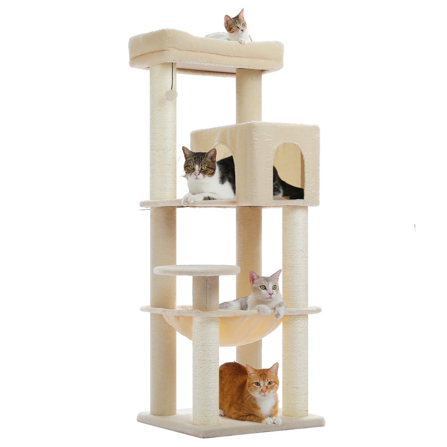 PAWZ Road Cat Tree With Scratching Posts And Durable Condo