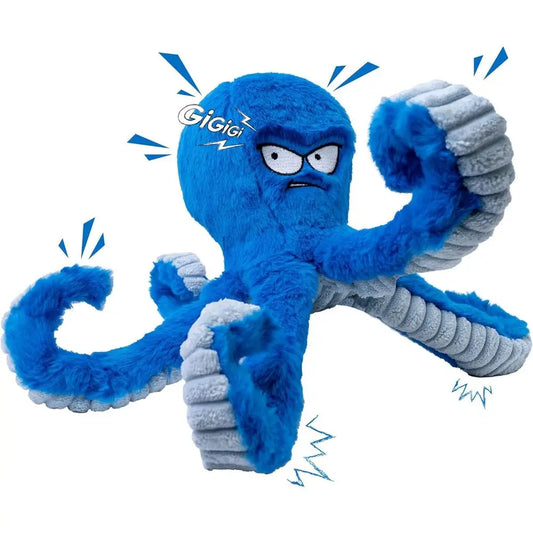 Durable Dog Toy With Squeaker And Interactive Tug Of War