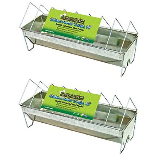 SHXI Chicken Feeder Trough Durable Poultry Farm Supply