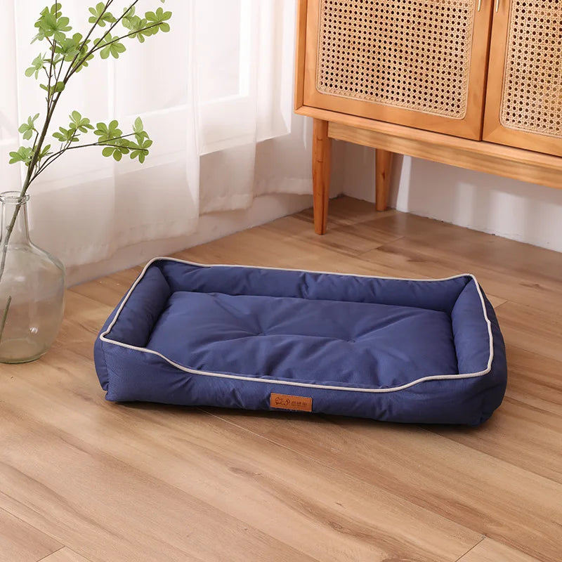 Four Season Square Dog Bed Waterproof Bite Resistant for Dogs