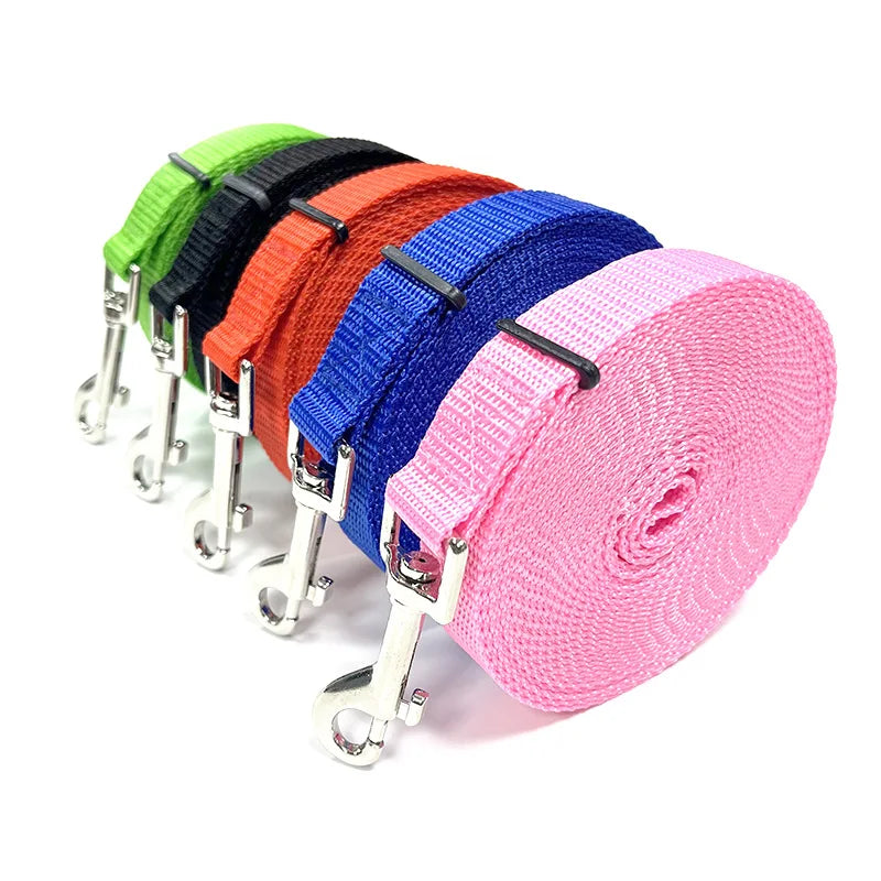 Reflective Nylon Dog Leash For Outdoor Training And All Dogs