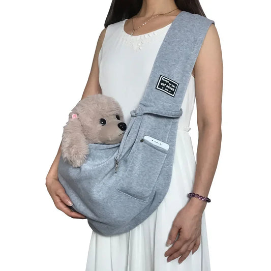 Comfortable Crossbody Pet Carrier Sling Bag For Dogs And Cats