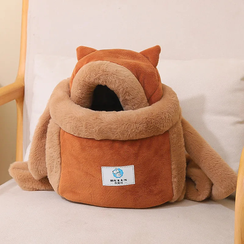 Cat Backpack Carrier With Bubble Window Airline Approved Soft Sided