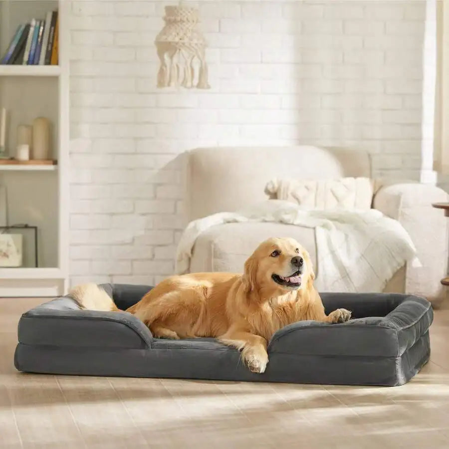 Orthopedic Dog Bed With Universal Support And Removable Washable Cover