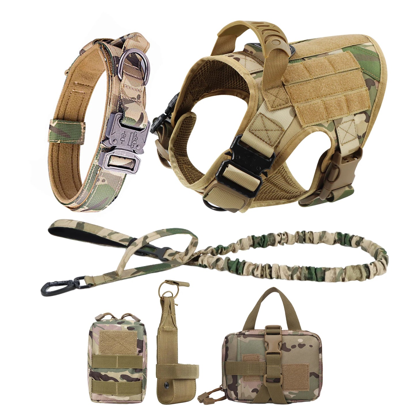 Durable Nylon Dog Harness And Leash Set For Training