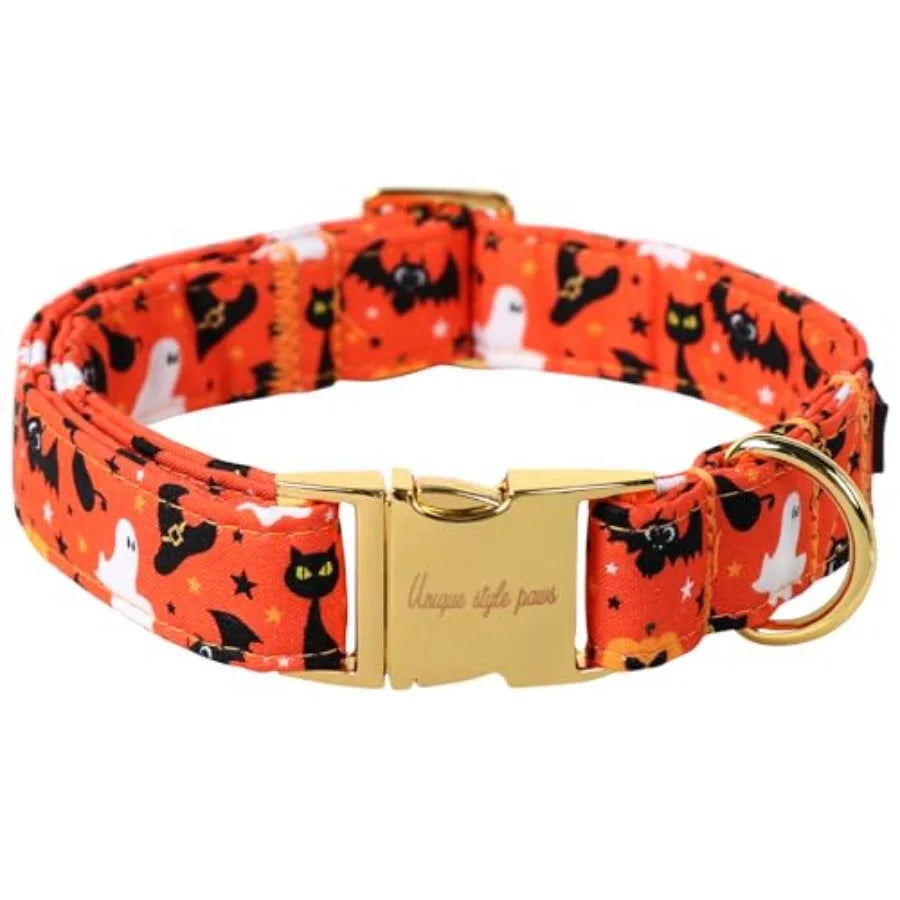 Dog Collar With Pendant Coconut Tree Design Plastic Buckle
