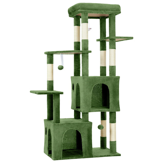 HiMISS Multi-Level Cat Tree Tower For Indoor Maine Coons
