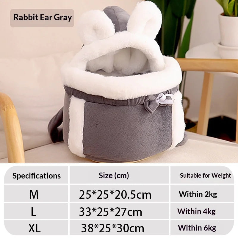Cat Backpack Carrier With Bubble Window Airline Approved Soft Sided