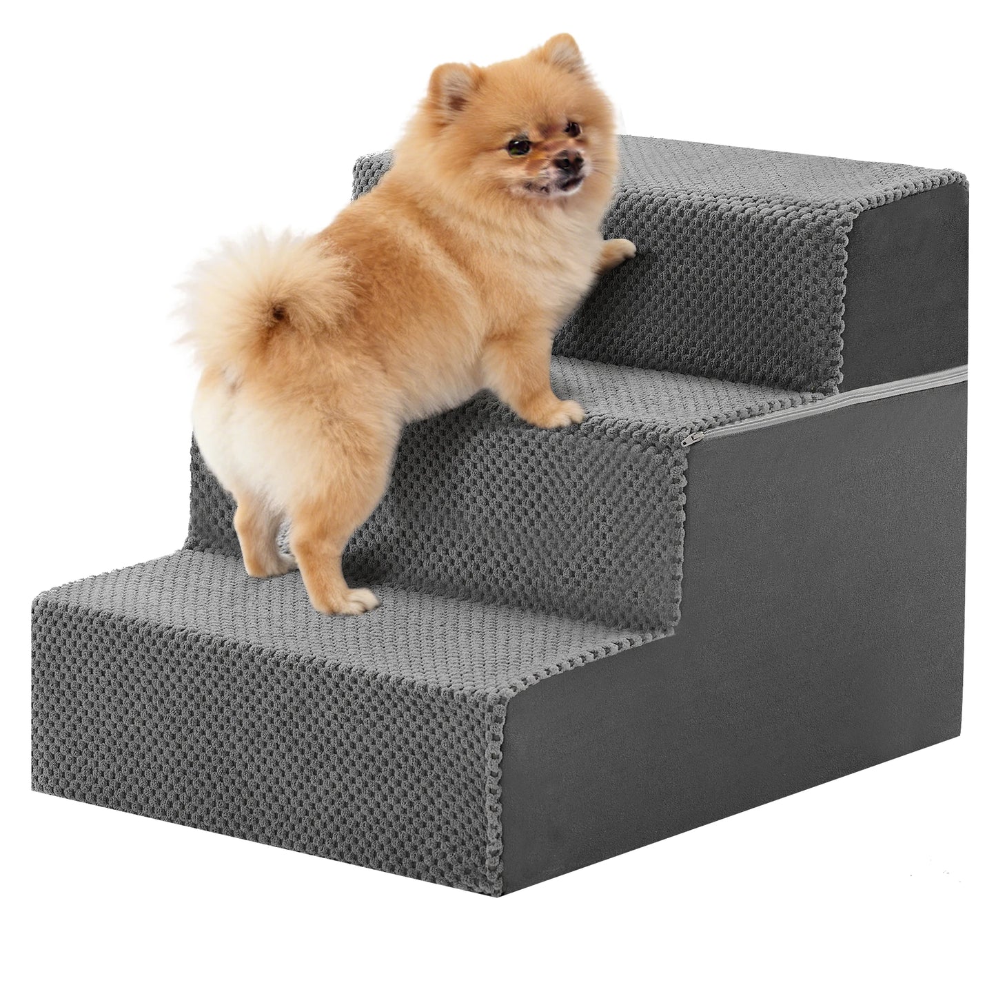 Right Angled Foam Dog Stairs for Small Dogs Indoor