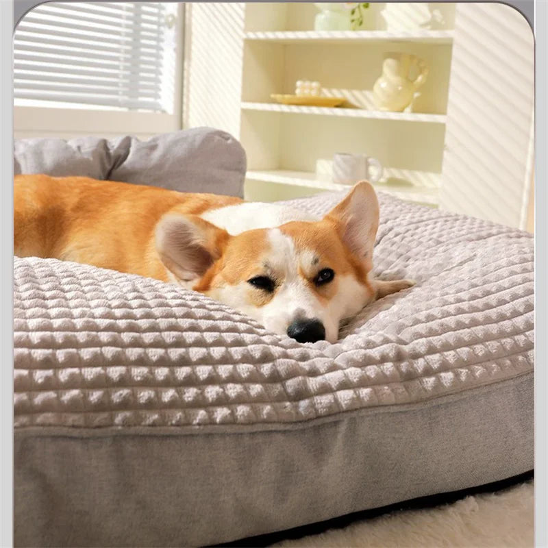 Dog Heated Sofa Bed For Autumn And Winter Comfort Pets