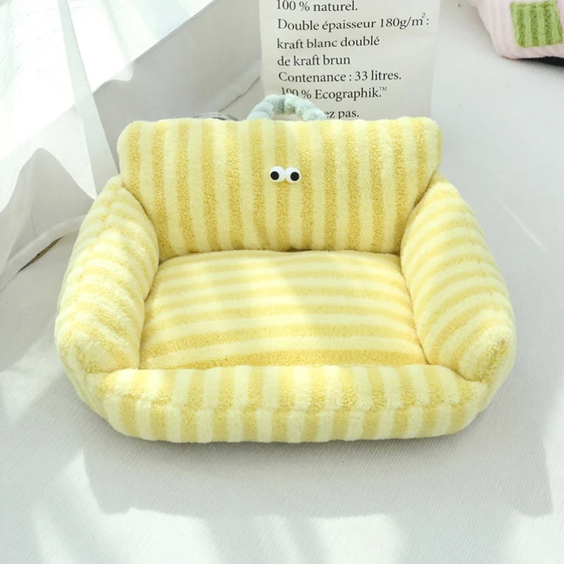 Winter Luxurious Pet Sofa Bed For Small Dogs And Cats