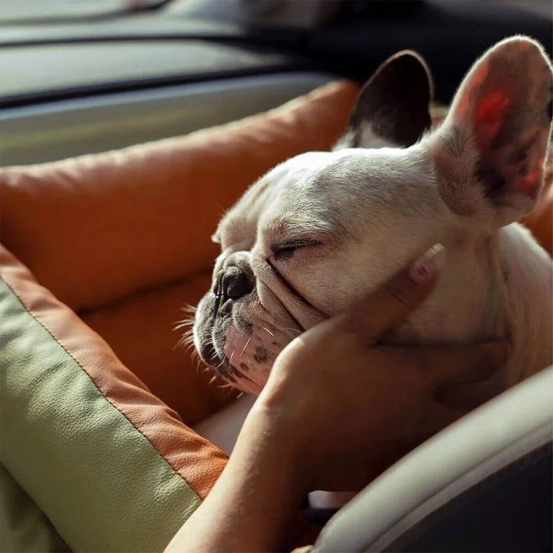 Foldable Travel Pet Car Seat Bed For Cats And Dogs Dual Use Anti Slip Comfort