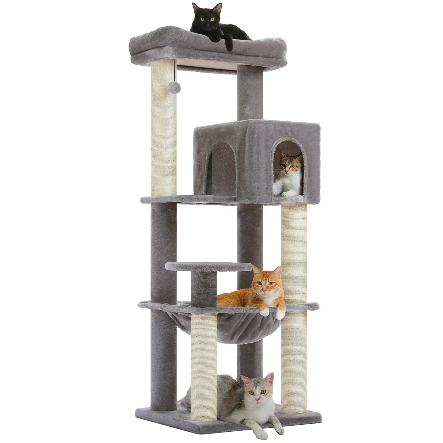PAWZ Road Cat Tree With Scratching Posts And Durable Condo