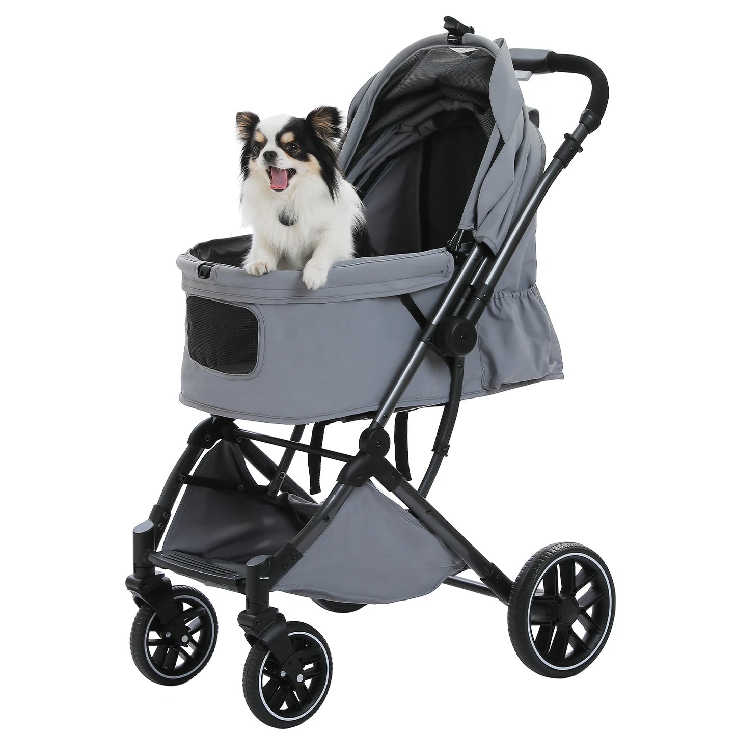 PAWZ Road Foldable Pet Stroller for Small to Medium Dogs
