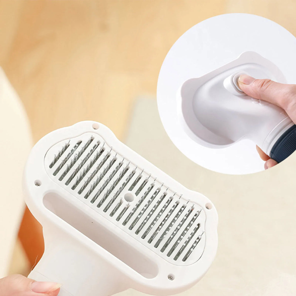 Pet Dryer Brush Low Noise Grooming For Cats And Dogs