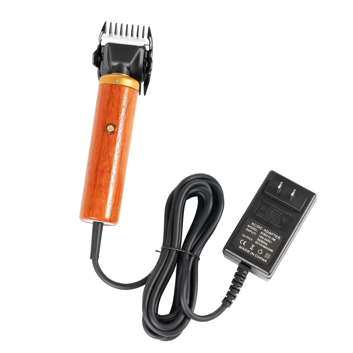 55W Pet Clipper Plug-In Electric Hair Trimmer Low Noise