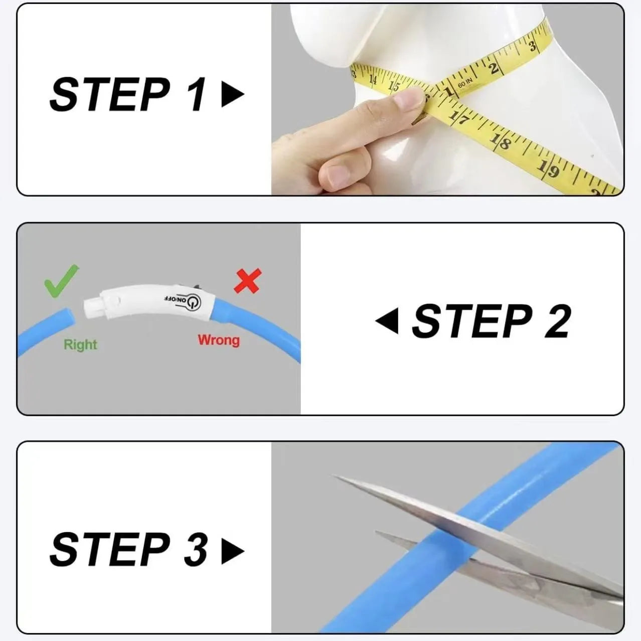 Silicone LED Dog Collar Rechargeable With 3 Modes Night Safety