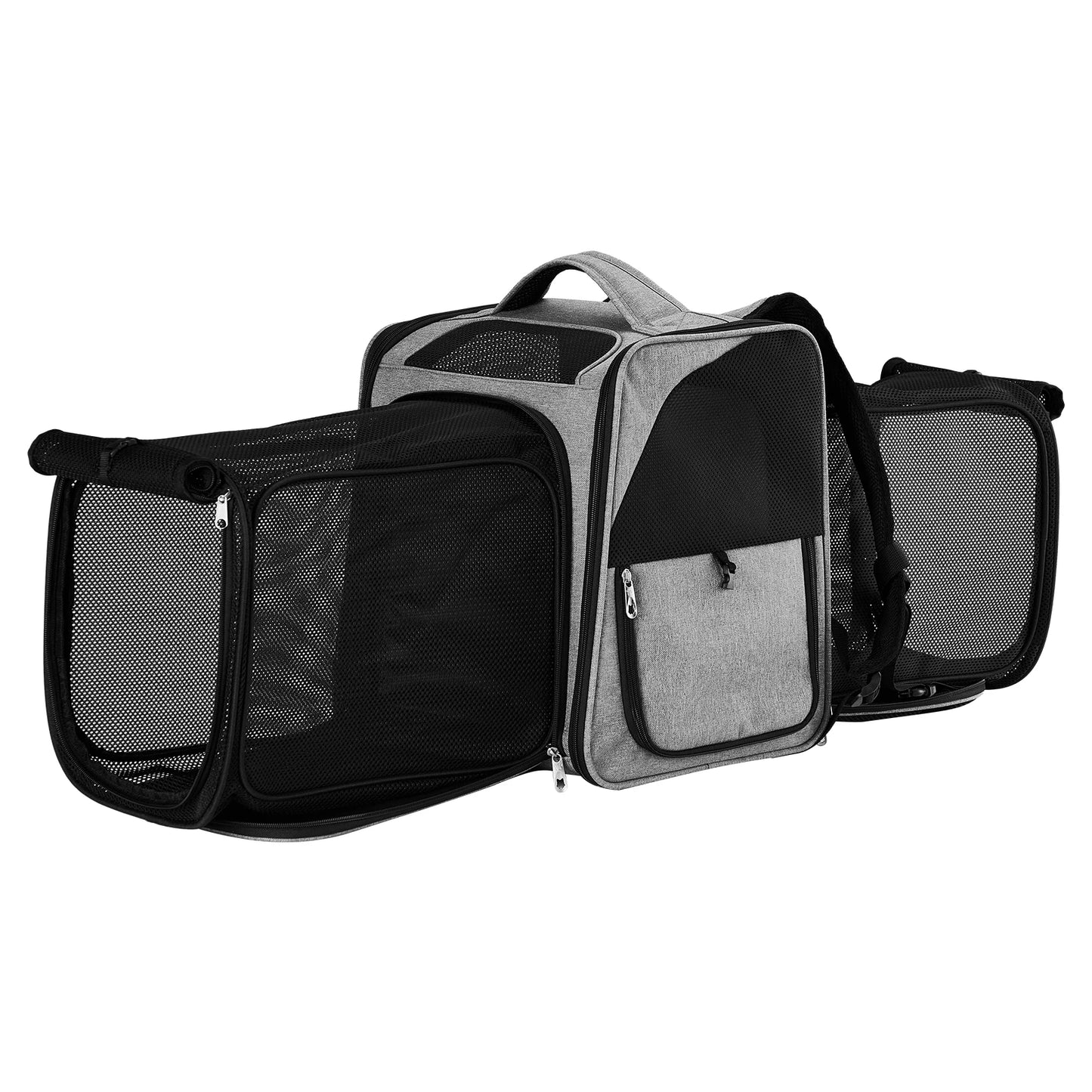 Pet Carrier Backpack Soft-Sided Mesh for Cats and Dogs