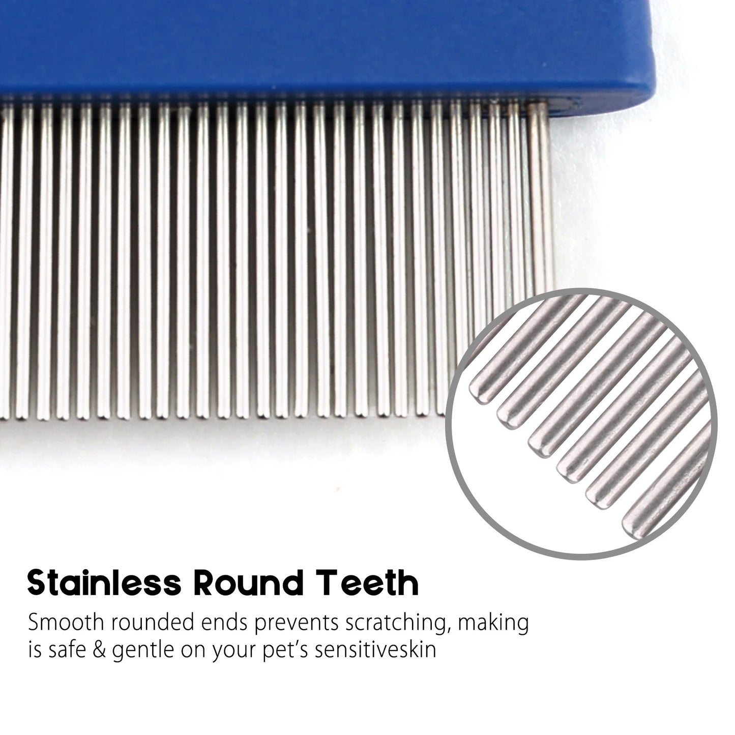 Flea Comb for Cats and Dogs Hair Removal