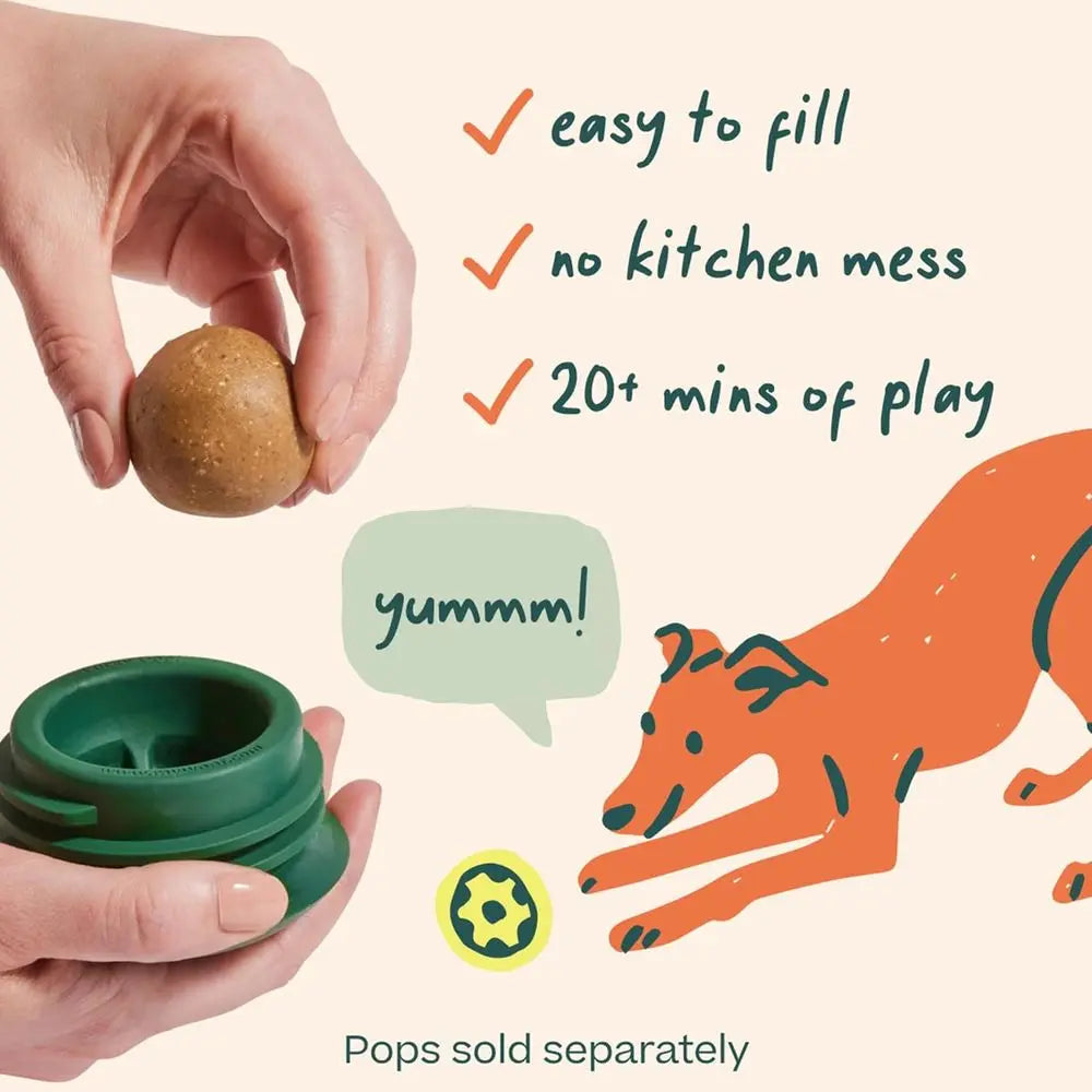 Long-Lasting Interactive Dog Ball Toy for Busy Pups